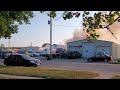 WATCH NOW: Fire at Pepe's Auto Service