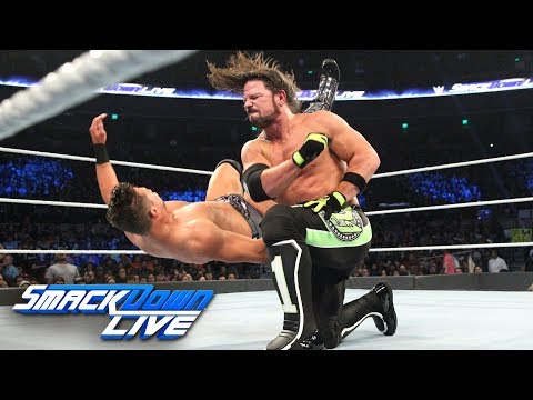 AJ Styles vs. The Miz: SmackDown LIVE, Dec. 4, 2018