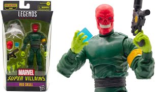 Marvel Legends RED SKULL Super Villains Wave HD Action Figure Review