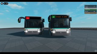 Passage de 2 Citelis Line n3528 du 22 et n3531 du 72 RATP