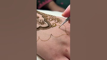 Unique mehndi design #henna #mehendi #mehndi #mehndidesigns
