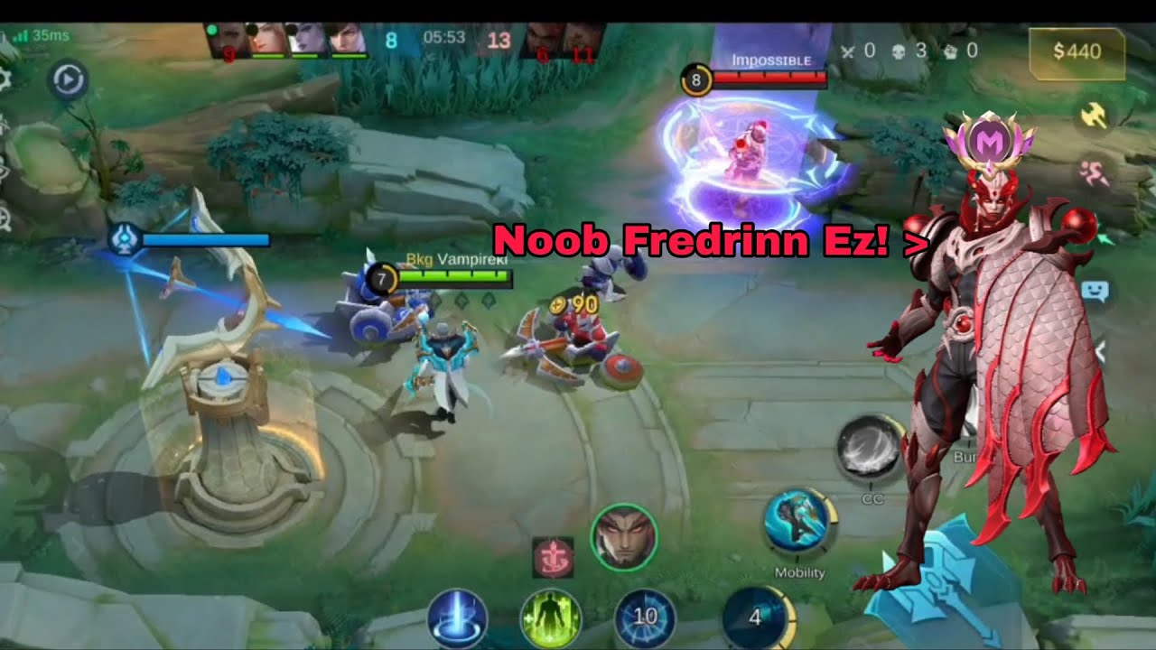 Global Fredrinn has early game issues Gusion Mocks my Fredrinn Can i prove them wrong?