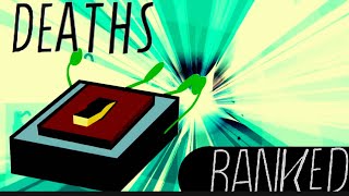 Ranking All Tpot 19 Deaths