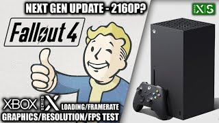 Fallout 4: Next Gen Update - Xbox Series X Gameplay + FPS Test