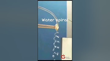 How to make a Water Spiral|Strobe Effect|Resonance Experiment|Equalling Frequencies|Creative Learnin