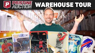 INSIDE the BUSIEST Sports Card and Memorabilia Warehouse! 😱