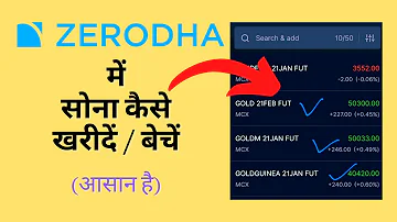 Can we buy gold from MCX?