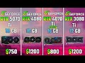 RTX 5070 Ti vs RTX 4080 vs RTX 4070 Ti SUPER vs RTX 3080 Ti | Test in 6 Games