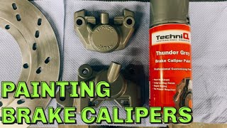 Painting Brake Calipers GS Project