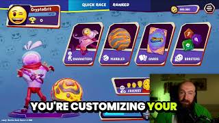 emoji™ Marble Dash Gameplay, Fast Arcade Racing With Real Physics 🎮 screenshot 2