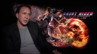 Nicolas Cage's Official Ghost Rider: Spirit of Vengeance Studio Interview