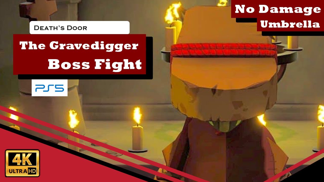 Death's Door Boss Fight - The Gravedigger & True Ending (Umbrella) (No Damage)
