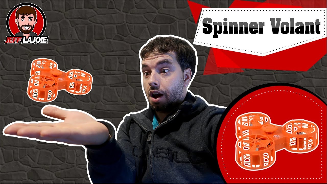 UFO Flynova Hand Spinner volant ! - Review Test Démo - 2 à Gagner ! 