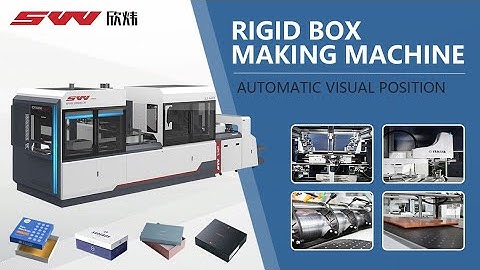 Fully Automatic Rigid Box Making Machine