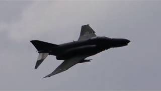 撮影カメラ搭載 RF-4EJ 展示飛行(松島基地航空祭2018)
