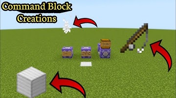 3 Commands Block Creations in Minecraft
