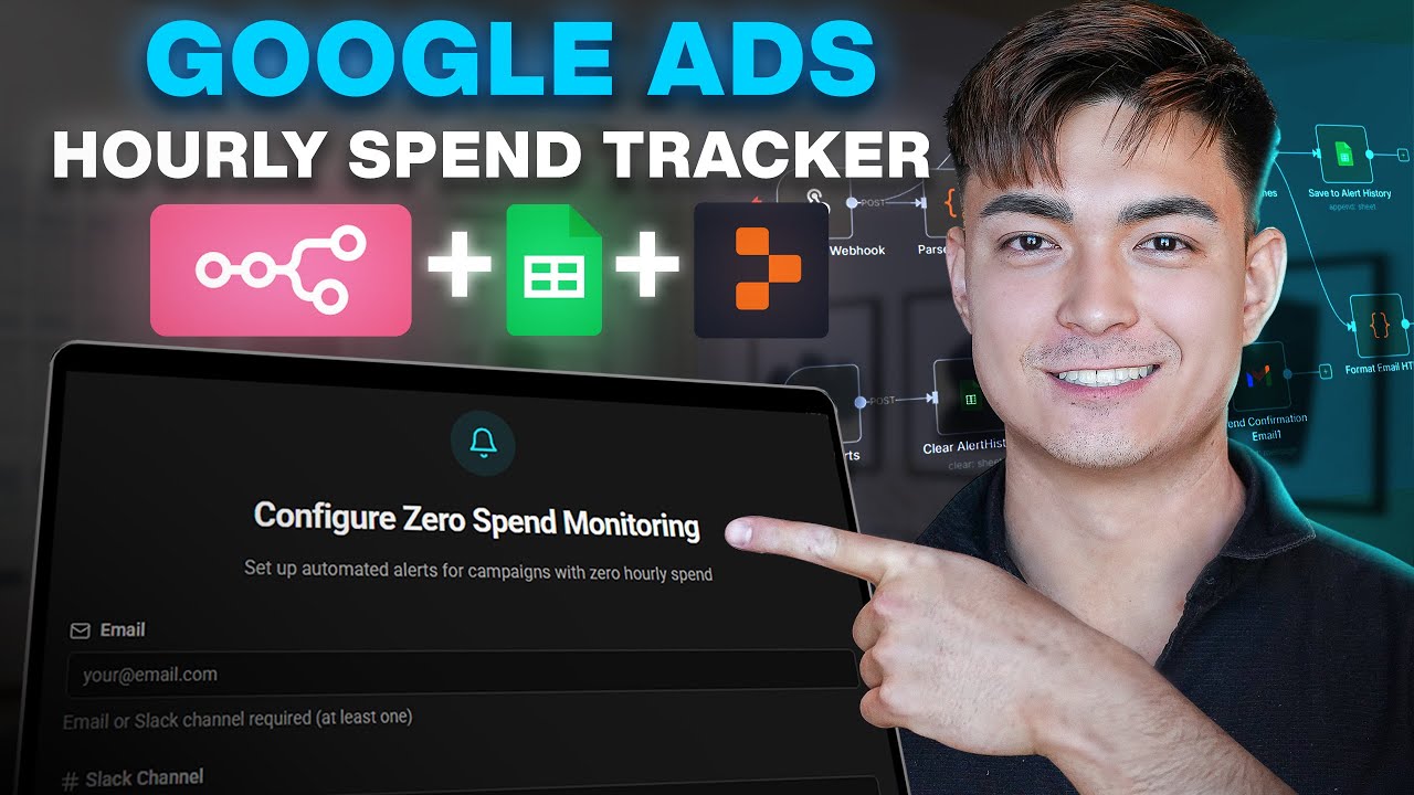 How to Build a Google Ads Zero Spend Alert System (n8n + Replit Tutorial)