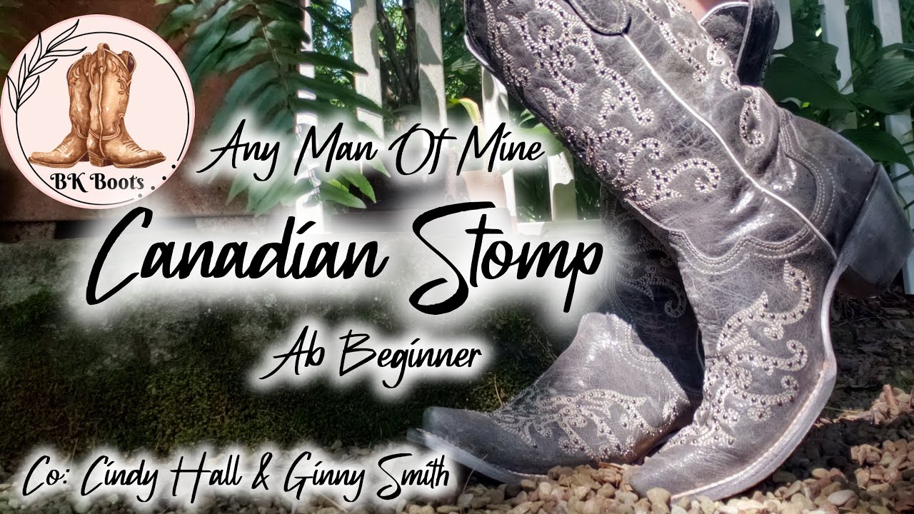 Any Man of Mine (Canadian Stomp) Line Dance Tutorial