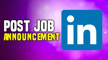 How To Notify LinkedIn Network Of New Job / Post LinkedIn Job Announcement (SIMPLE!)