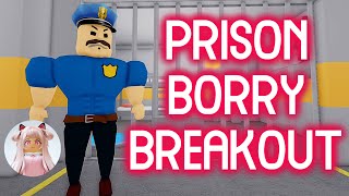 (UPDATE👮) PRISON BORRY BREAKOUT! [OBBY] - Roblox Gameplay Walkthrough No Death [4K]