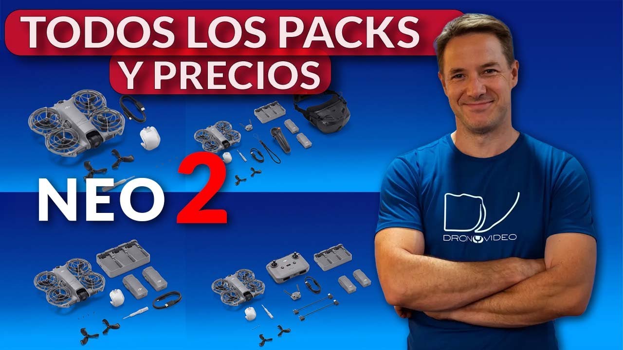 🔴DJI NEO 2 - Todos los PACKS y PRECIOS 💥 (Cuál comprar en 2025?)