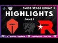 TES vs KT Highlights Game 1 | Worlds 2025 Swiss Stage | Top Esports vs KT Rolster by Onivia