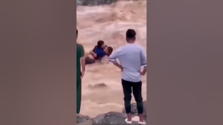 BRAVE MAN SAVES 2 CHILDREN