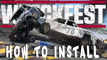 How to install wreckfest and online bangers www.dufferjosh.co.uk