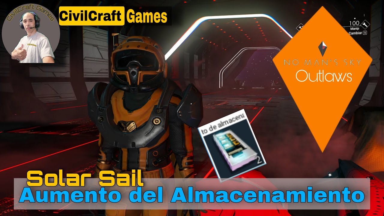 No Mans Sky Outlaws Aumentos de Almacenamientos Naves Solar Sail Almacenamiento Mas Facil y No Mans Sky Outlaws Aumentos de Almacenamientos Naves Solar Sail Almacenamiento Mas Facil y