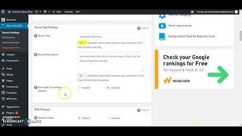 How to Install the All In One SEO Wordpress Plugin
