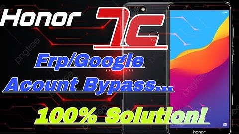 Honor 7C(LND-AL30)8.0 Frp Unlock Without Pc New Update 2020||Bypass Google Account Lock 100% Working