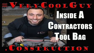 Inside A Contractors Tool Bag