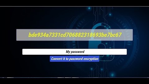 Encrypt the password to 32 bits (character) using the md5() function in PHP