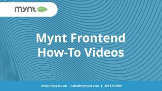 Logging In & System Access | Mynt Frontend How-To Video