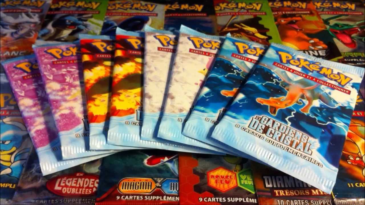RARE ! - Ouverture de 8 Boosters EX Gardiens de Cristal ! - 