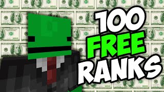 How to Win a FREE Rank... (100 RANK GIVEAWAY)