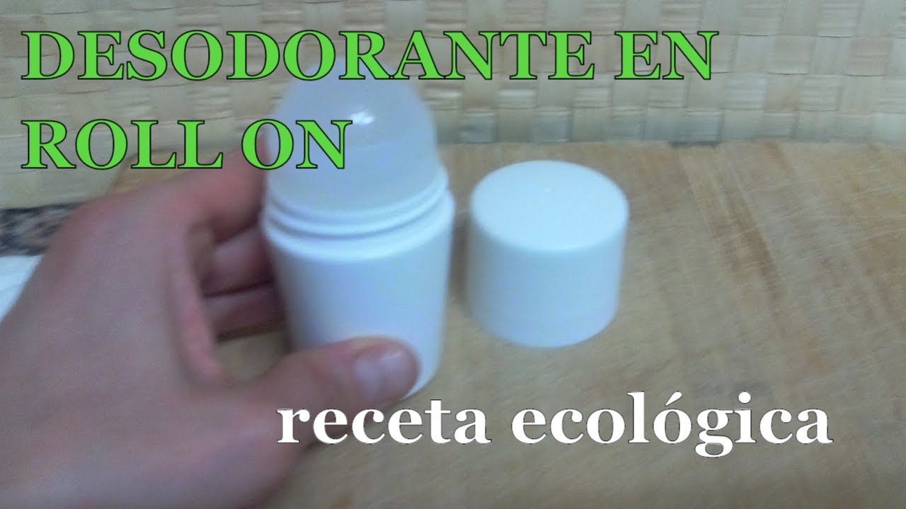 Cómo hacer un DESODORANTE EN ROLLON