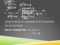 3.1 Simple Rate of Change Formulas