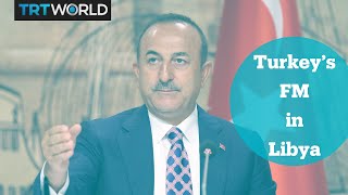 Turkish FM says discussed ceasefire during Libya trip