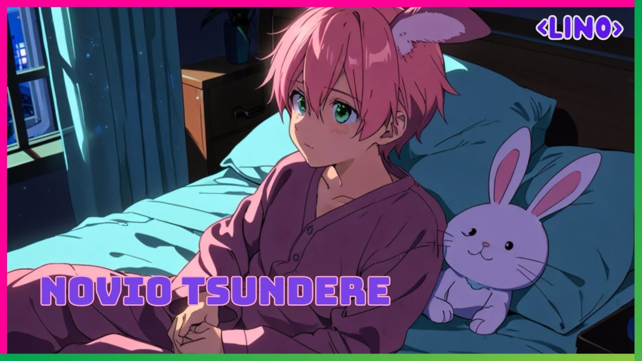 Novio Femboy tsundere te busca para dormir 😴 // ASMR Roleplay español