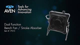Aven 17015 Dual-Function Bench Fan Smoke Absorber
