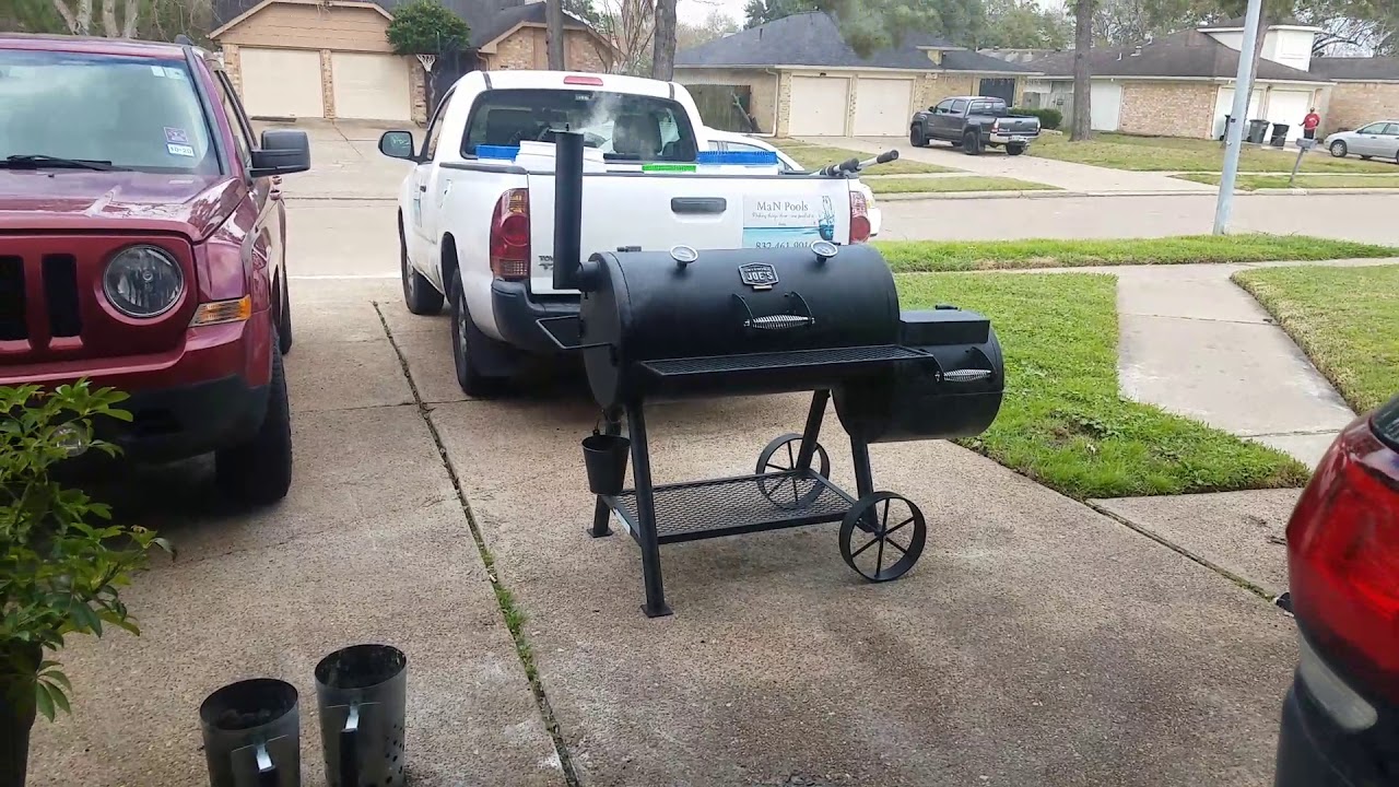 Oklahoma joe highland, first brisket part 2 YouTube