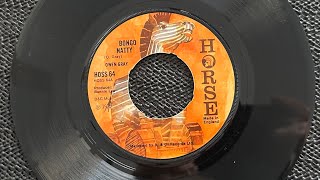 Bongo Natty 7” reggae vinyl record playing Owen Grey