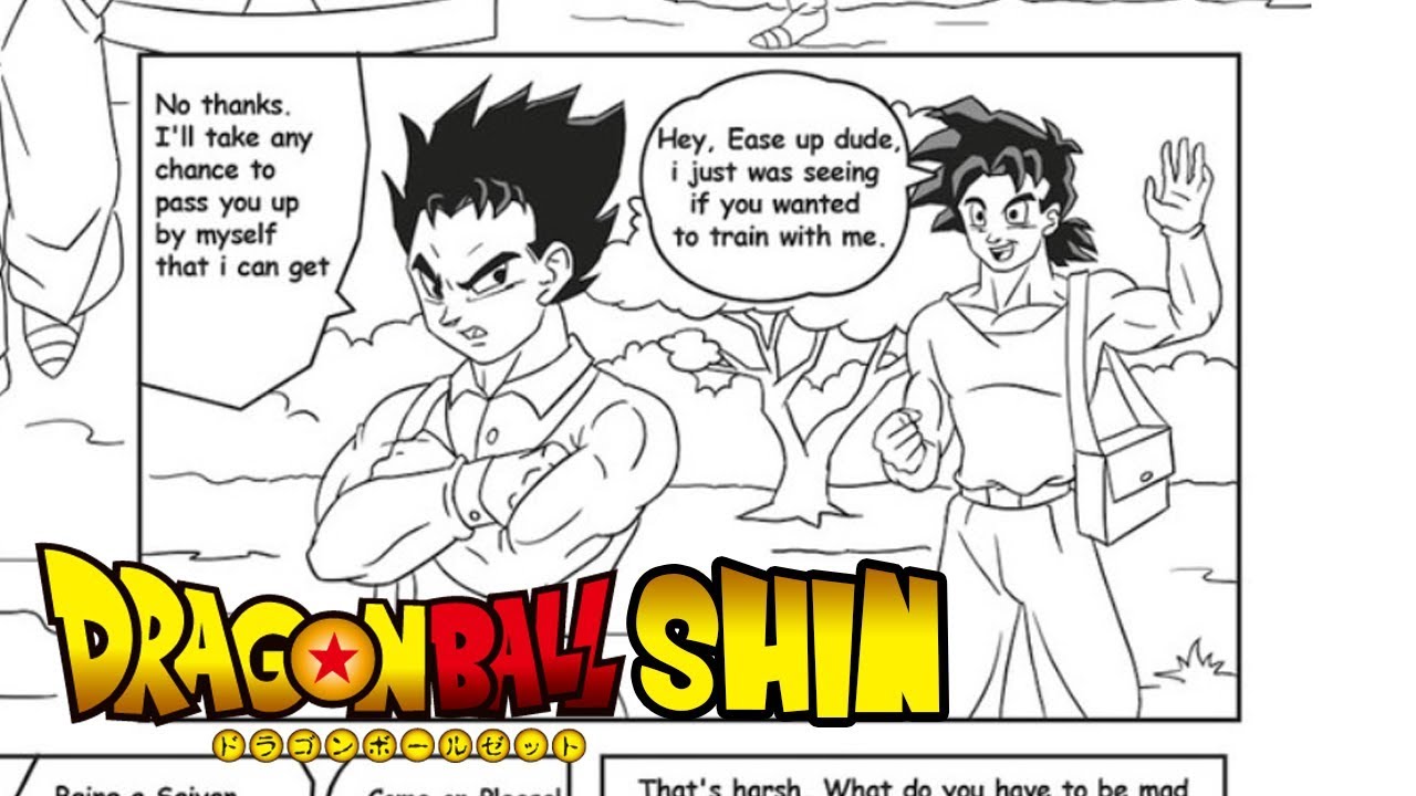 Dragon Ball Shin The Newest Fan Manga The Grandsons Of Goku And Vegeta Youtube