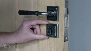 Concealed Escutcheon Fitting Guide - From The Anvil