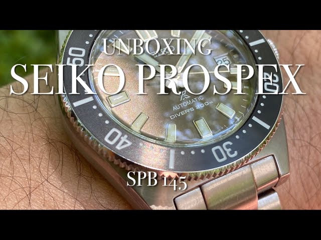 Seiko prospex SPB 145 - YouTube