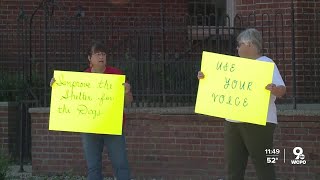 Residents protest outside Clermont County Animal Shelter after commissioners vote