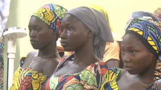 Buhari welcomes 82 Chibok girls to Abuja