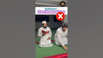 Dua between Two Prostrations #trending #shortsvideo #religion #allah #instagram #islamic