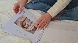 Hello Baby Memory Book by Little Ink Tales